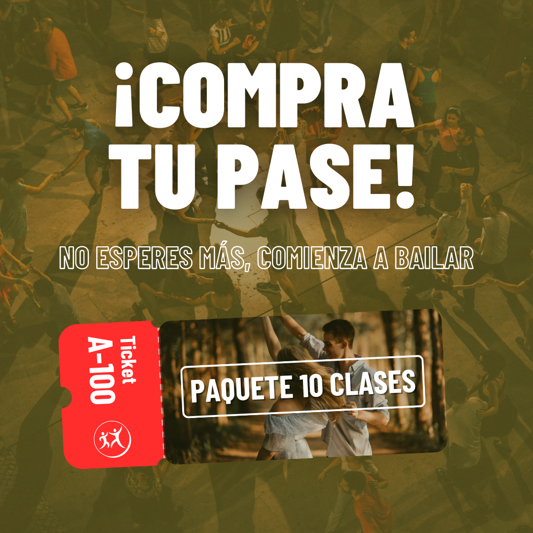 Paquete de 10 clases de Salsa y bachata de La Clave Academia de Salsa y Bachata