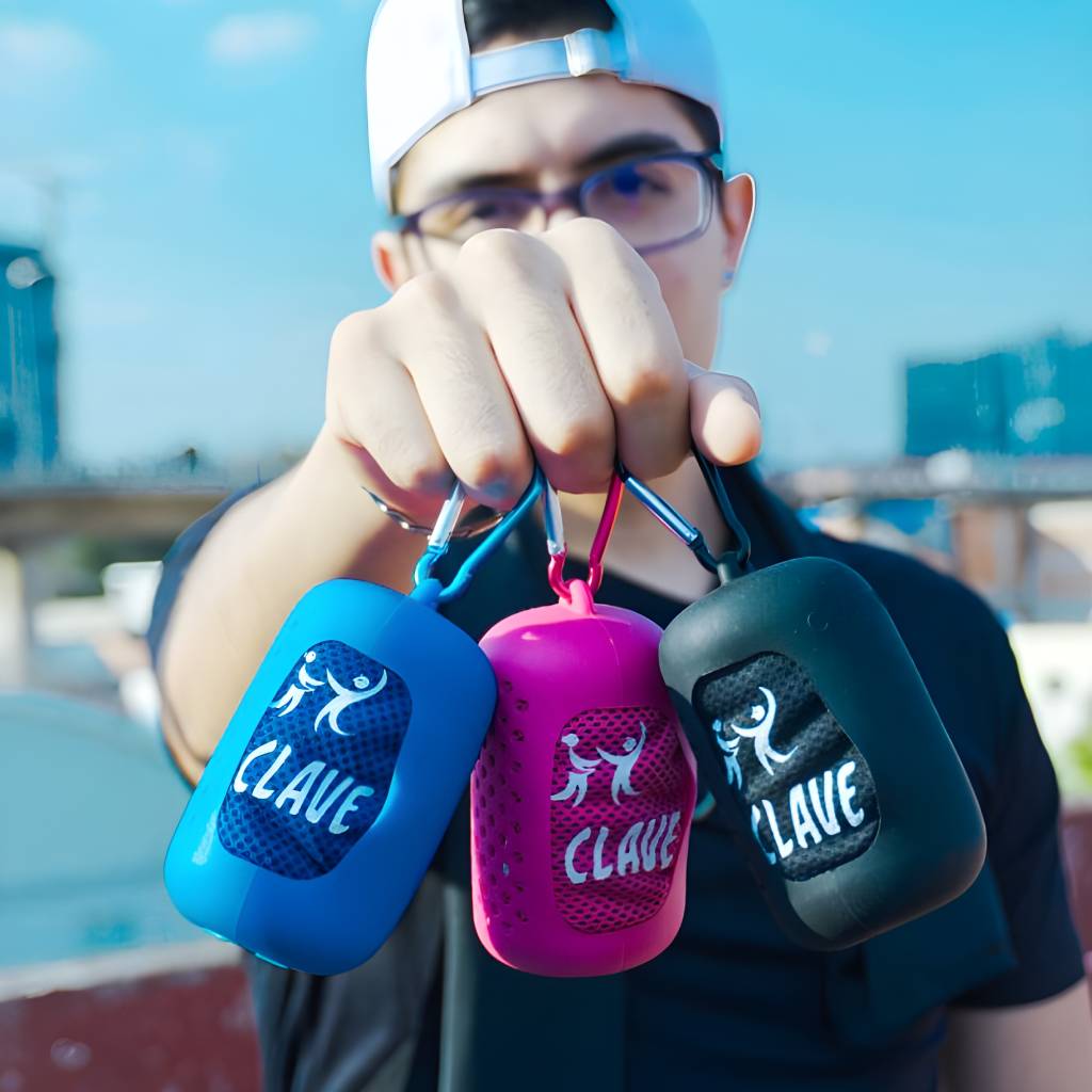 Toalla Refrescante para Baile Rosa 😎
