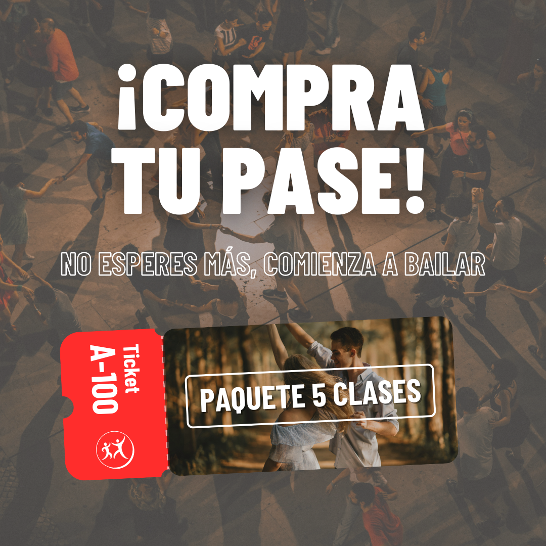 Paquete de 5 clases de Salsa y bachata de La Clave Academia de Salsa y Bachata