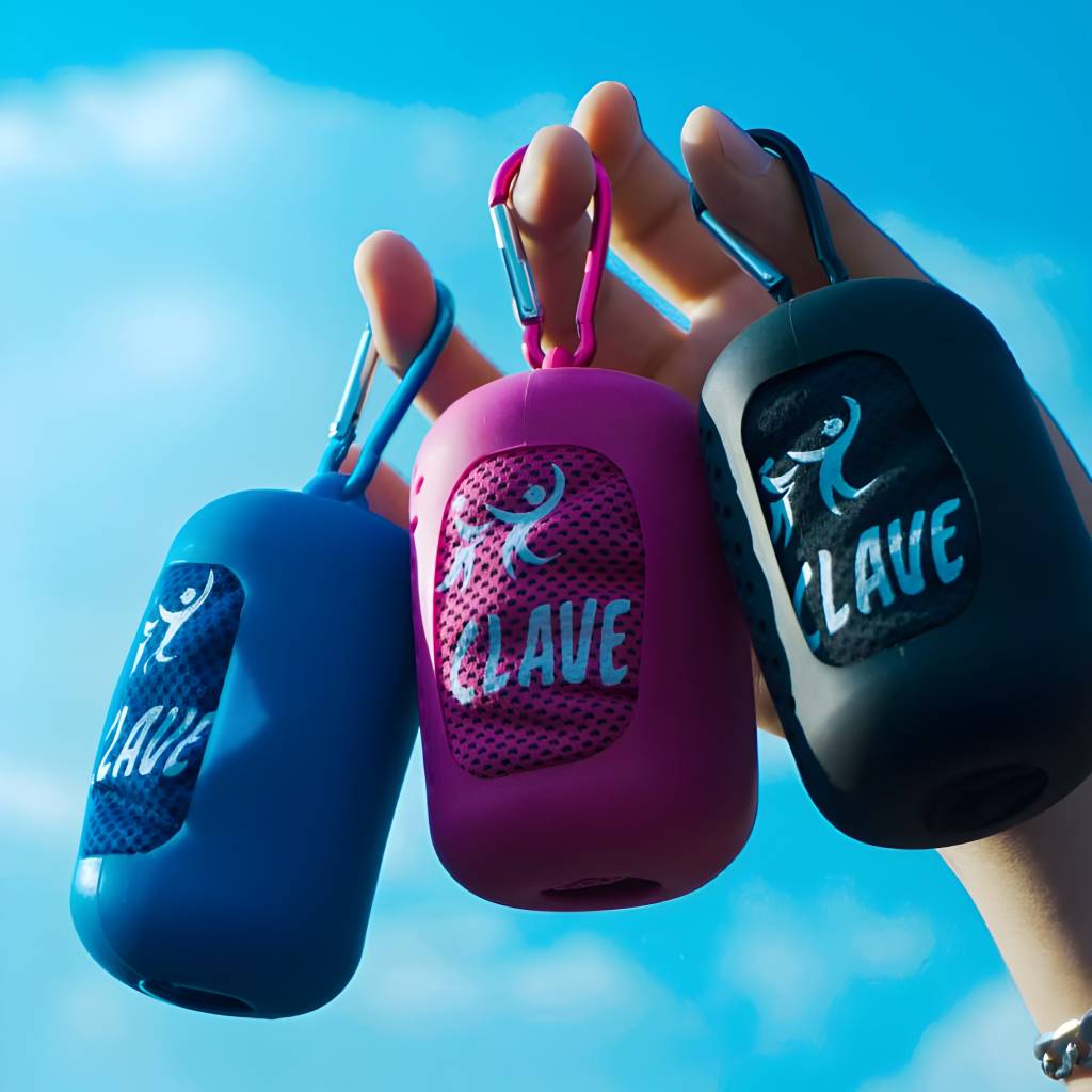 Toalla Refrescante para Baile Rosa 😎