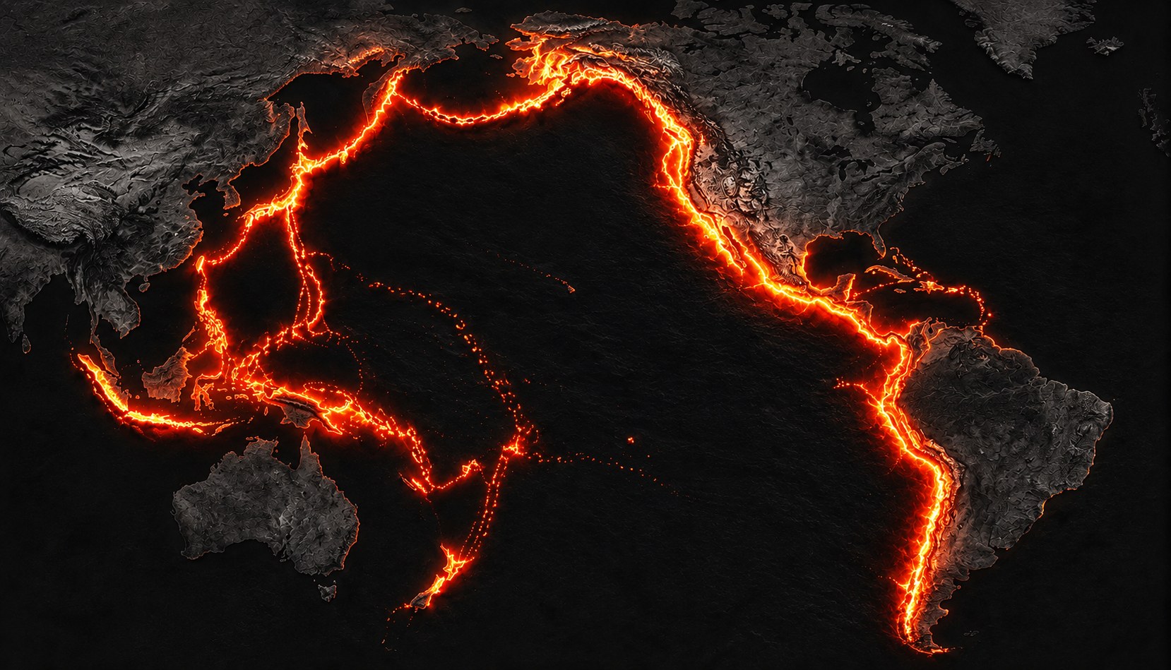 Anillo de Fuego del Pacífico: la zona donde tiembla el planeta