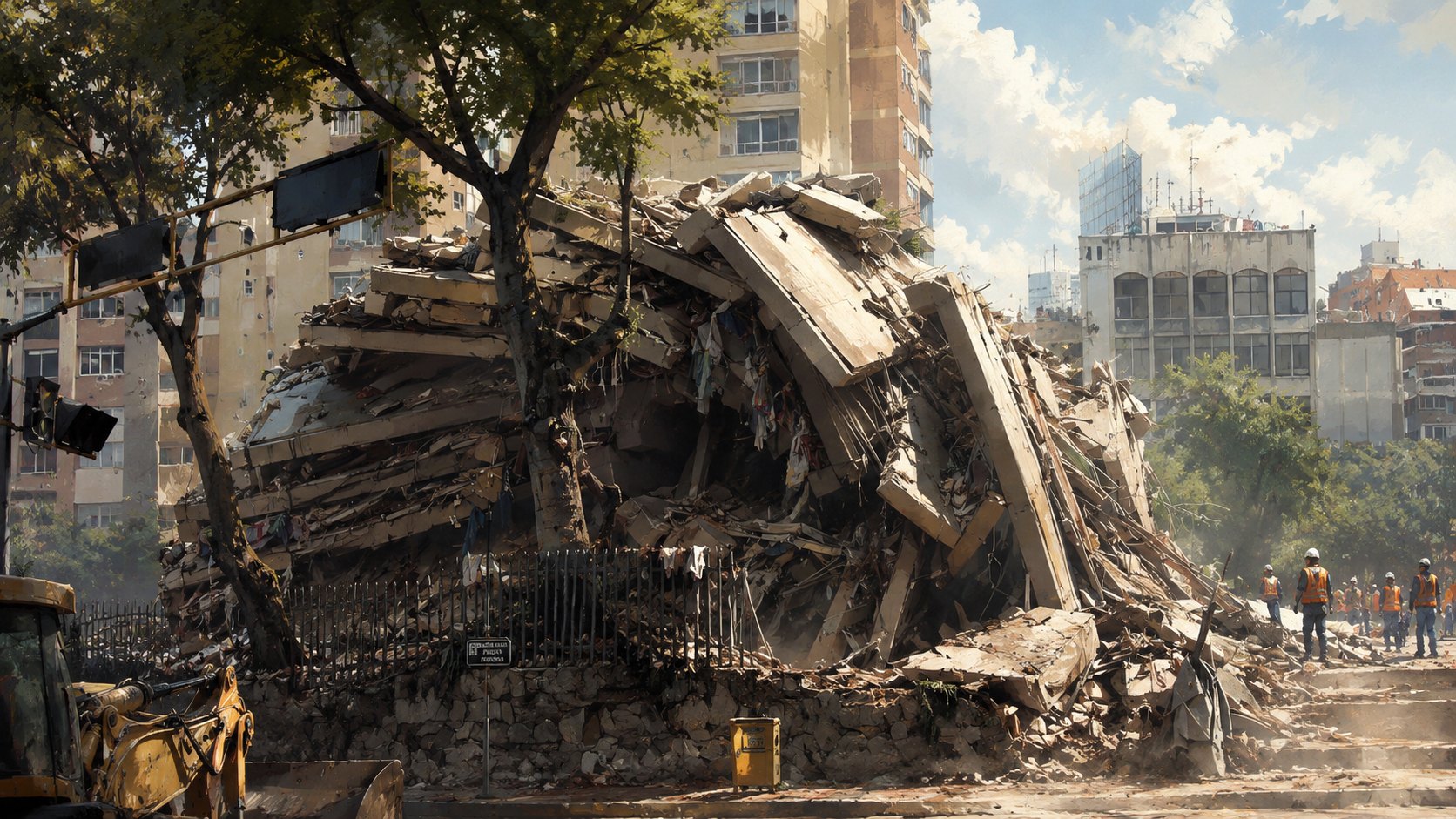 La ciudad que ya mostraba sus zonas frágiles antes del sismo