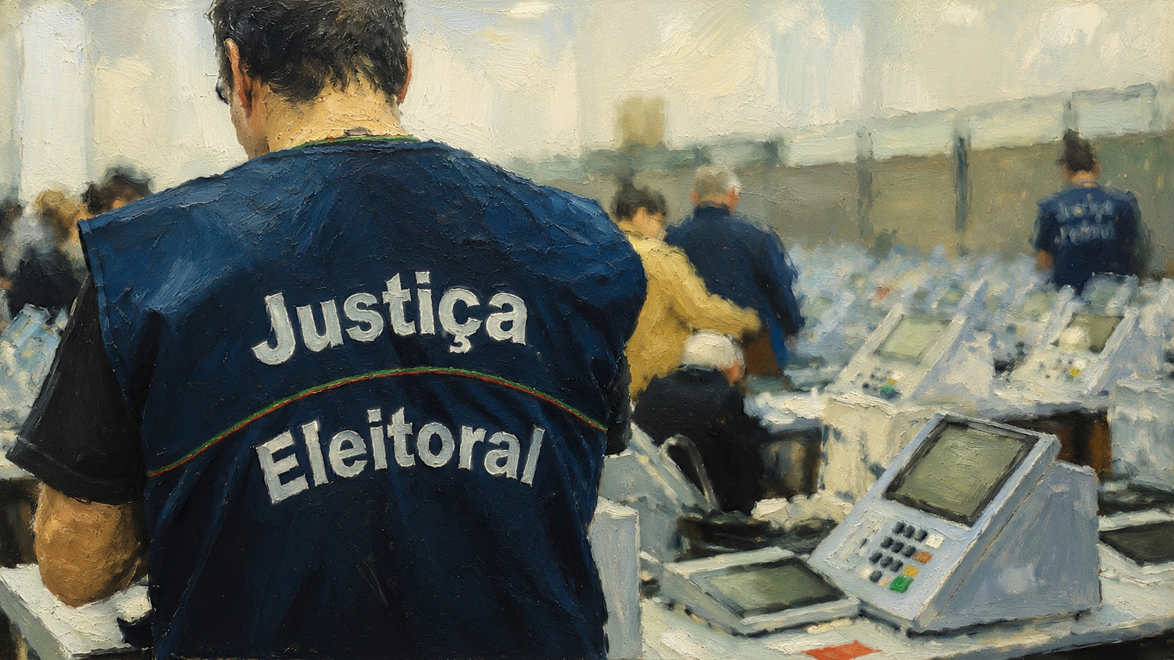 Imagen de portada sobre inteligencia artificial, justicia electoral y elecciones en Brasil