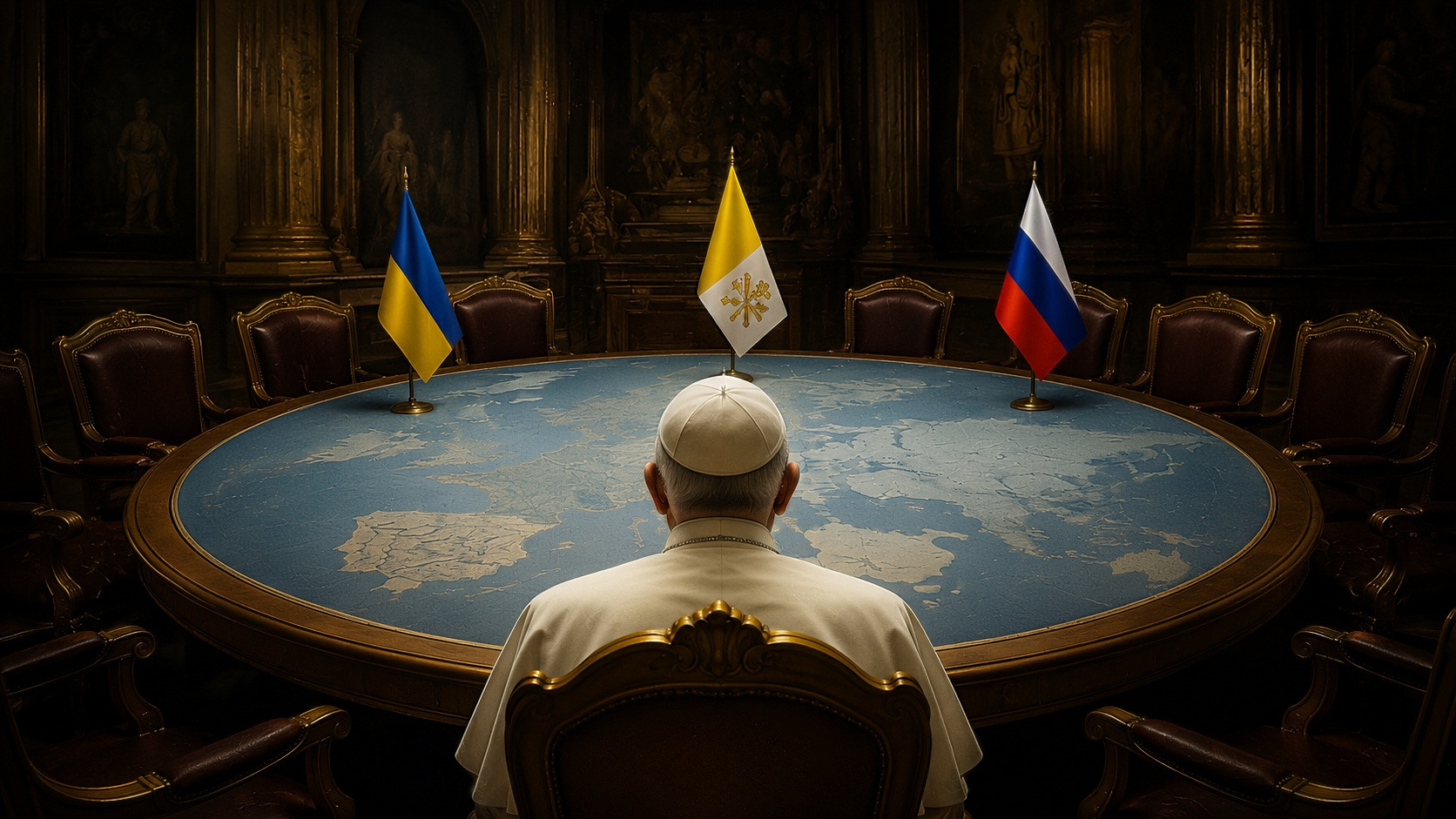 Vista de la cúpula de la Basílica de San Pedro en el Vaticano, simbolizando la diplomacia y la geopolítica de la Santa Sede