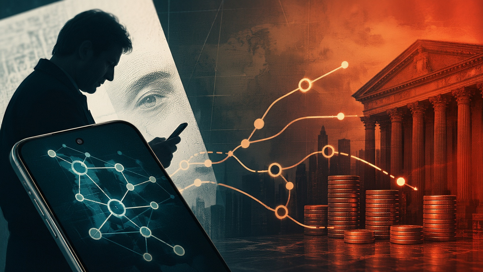 Rastrean una millonaria ruta de criptomonedas desde el celular del asesor de Milei