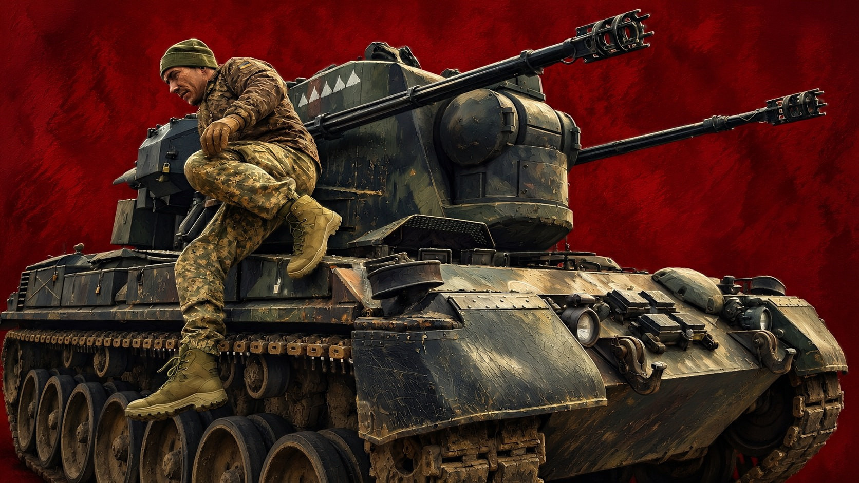 Portada sobre la necesidad de financiación adicional para el presupuesto militar de Ucrania