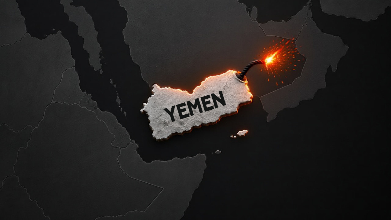 Vista del estrecho de Bab el Mandeb y la costa del mar Rojo, zona de creciente tensión geopolítica