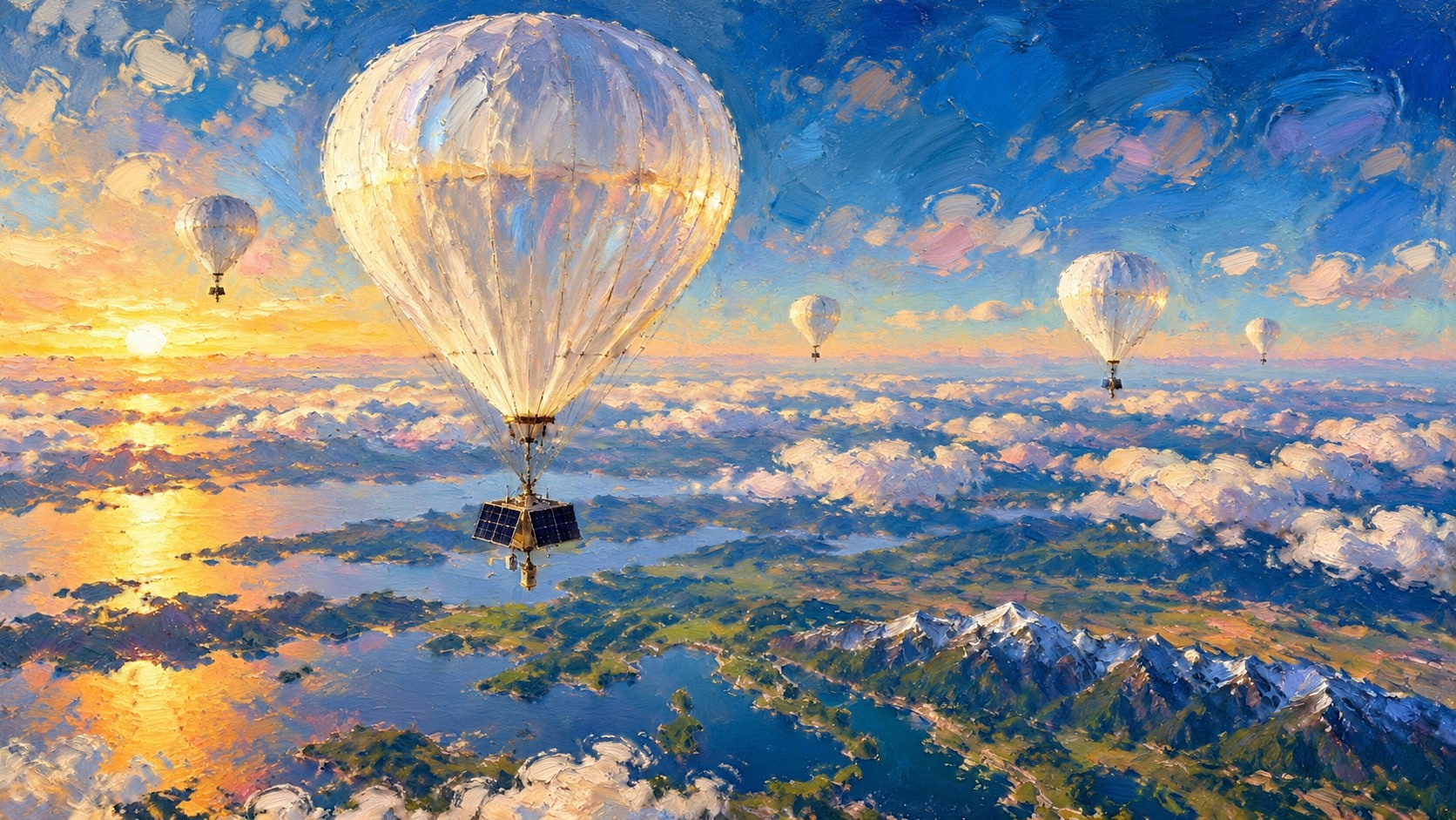 Globos estratosféricos: la táctica de la Gran Guerra que EE.UU. evalúa para un conflicto en Europa